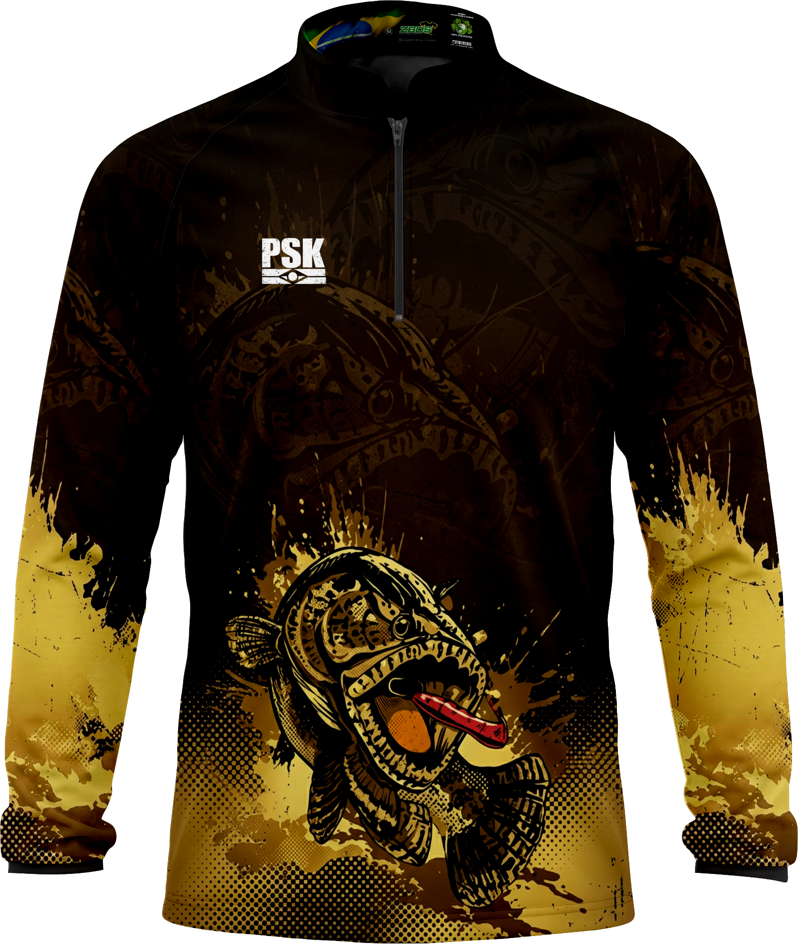 BRK Fishing, King Brasil Fishing, Monster 3X Fishing, Faca na Rede Fishing, Mar Negro Fishing, Elite Fishing, Pura Vida Fishing Wear, Pro Fish Clothing, Fish TXC, Go Fishing Brasil, Combat Fishing, Hook Fishing Wear, PSK BRA, Brutal Fishing, Linha Bruta, Hook Nation, Predador Fishing, Tucuna Force, Black River Fishing, Pesca Extrema, Monster Hook, Pescador Raiz, Insana Fishing, Titan Fishing Wear, Strike BR, Xtreme Cast, Wild Hook, Pesca de Elite, Big River Brasil, Hook Savage, River Kings, Predatory Fishing Wear