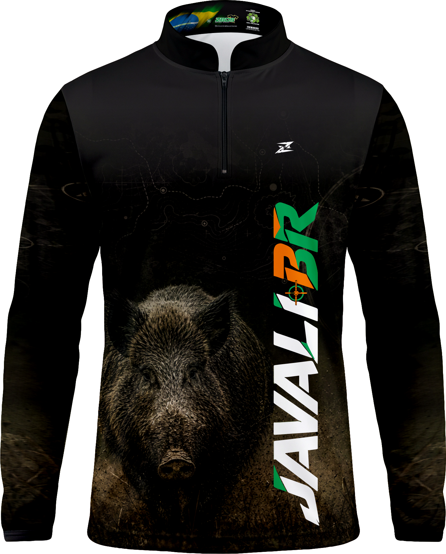 camiseta javali, javali, caça javali
